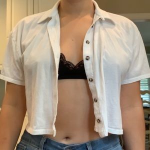 White topshop blouse